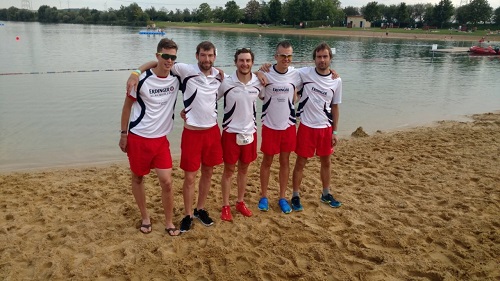 unsere 5 Helden am Stotternheimer Strand